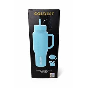 Coldest Limitless Bottle 36oz Turtly Green Limited Edition Drop 1st New Box Wear